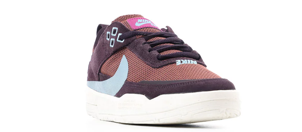 Nike sb バーガンディ　スケシュー Nike SB Kids SB Day One GS Skate Shoes - burgundy ash/denim turq