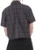 Dickies Women's Crop Work Shirt - outdoor check-navy - reverse
