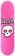 Zero Metal Single Skull 8.25 Skateboard Deck - pink