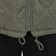 Volcom Women's Milie Jacket - wintermoss - detail