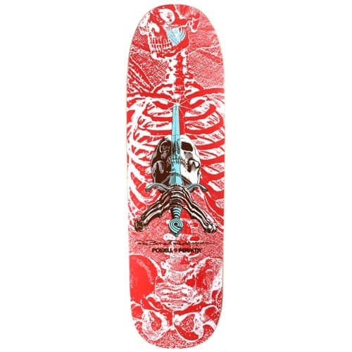 Powell Peralta Bones Deck レッド POWELL PERALTA Reissue 15th Series BB Mountain 9.9