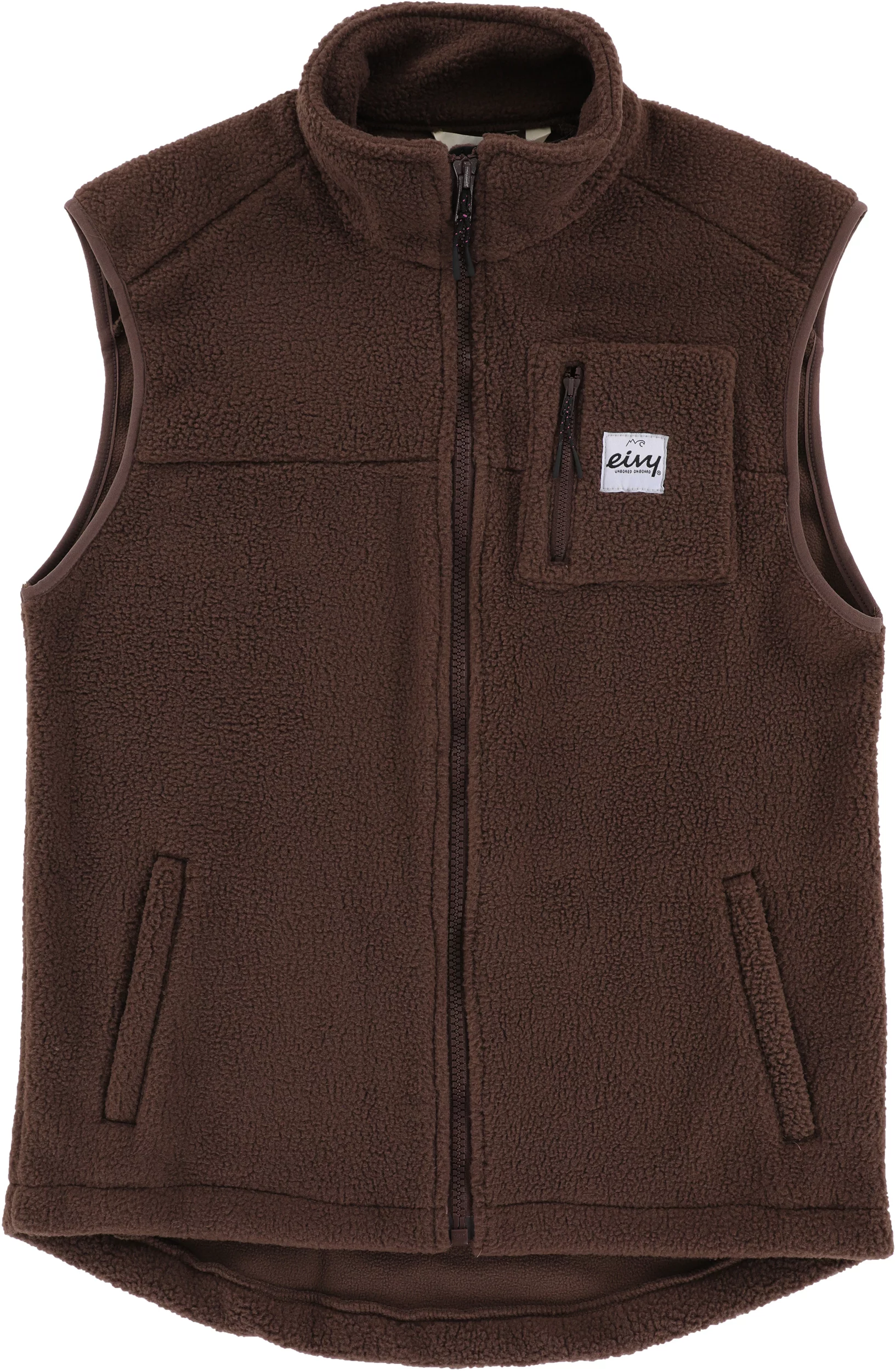 Eivy Women's Lumberjackie Sherpa Vest - chocolate | Tactics