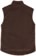 Eivy Women's Lumberjackie Sherpa Vest - chocolate - reverse