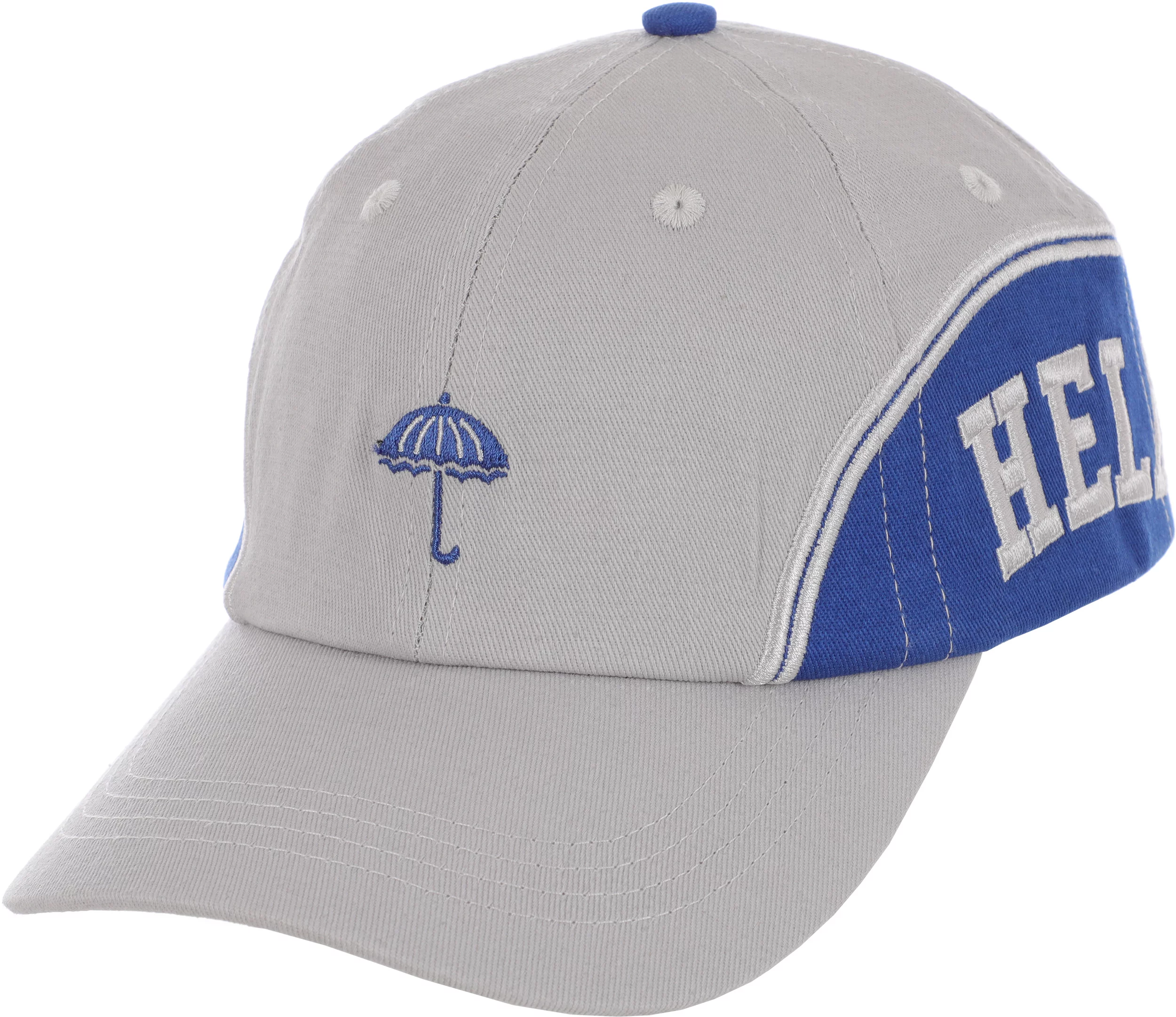 Helas caps ニット　スケーター Helas Town Strapback Hat - grey/navy | Tactics