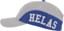 Helas Town Strapback Hat - grey/navy - side