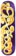 GX1000 Bloody Gold 8.625 Skateboard Deck - navy