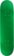GX1000 OG Logo Stain 8.125 Skateboard Deck - green
