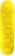 GX1000 OG Logo Stain 8.375 Skateboard Deck - yellow