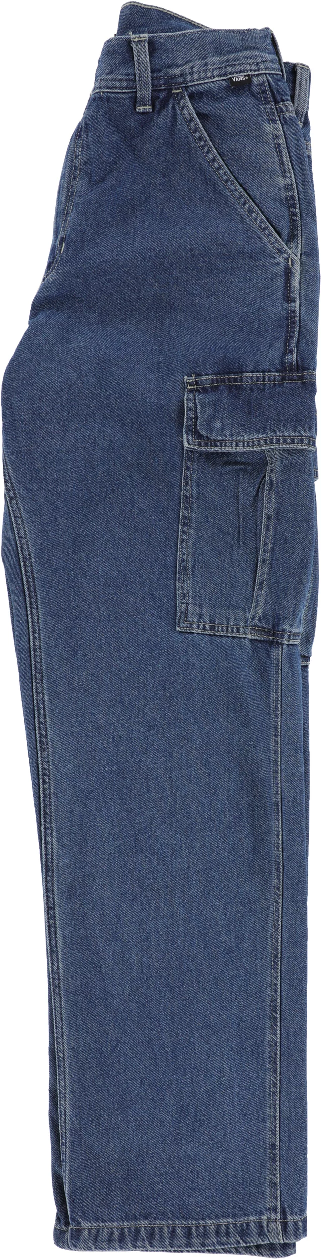 Vans Service Cargo Loose Denim Jeans vintage indigo Tactics