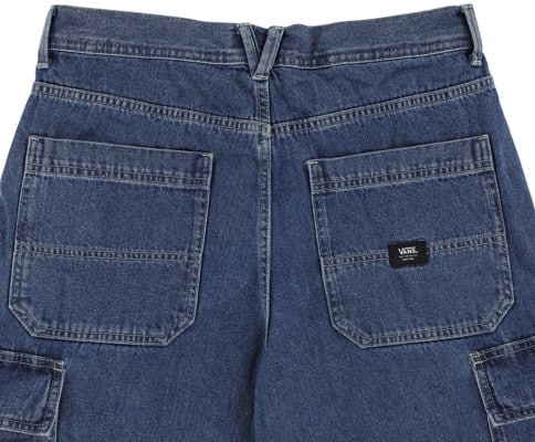 Vans Service Cargo Loose Denim Jeans - vintage indigo | Tactics