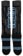 Thirtytwo Signature Merino Snowboard Socks - (zeb powell) black/blue - reverse