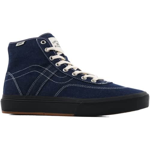 Vans Crockett High Decon Canvas Blue White Shoes Men\'s Size 7 / Women\'s 8.5 New Vans - Crockett High De-Con - Canvas Blue/White – Board Of  main image 4