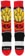 Thirtytwo Youth Double Snowboard Socks - black/red - front