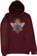 1910 Golden Girl II Hoodie - maroon - alternate