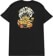 Thirtytwo Hood Rats T-Shirt - black/orange - reverse
