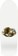Powell Peralta McGill Skull & Snake 10.0 McTwist 40th Anniversary Skateboard Deck - gold foil/white - top