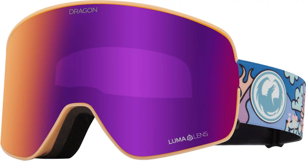 Dragon NFX2 Goggles + Bonus Lens - (kimmy fasani) lumalens purple