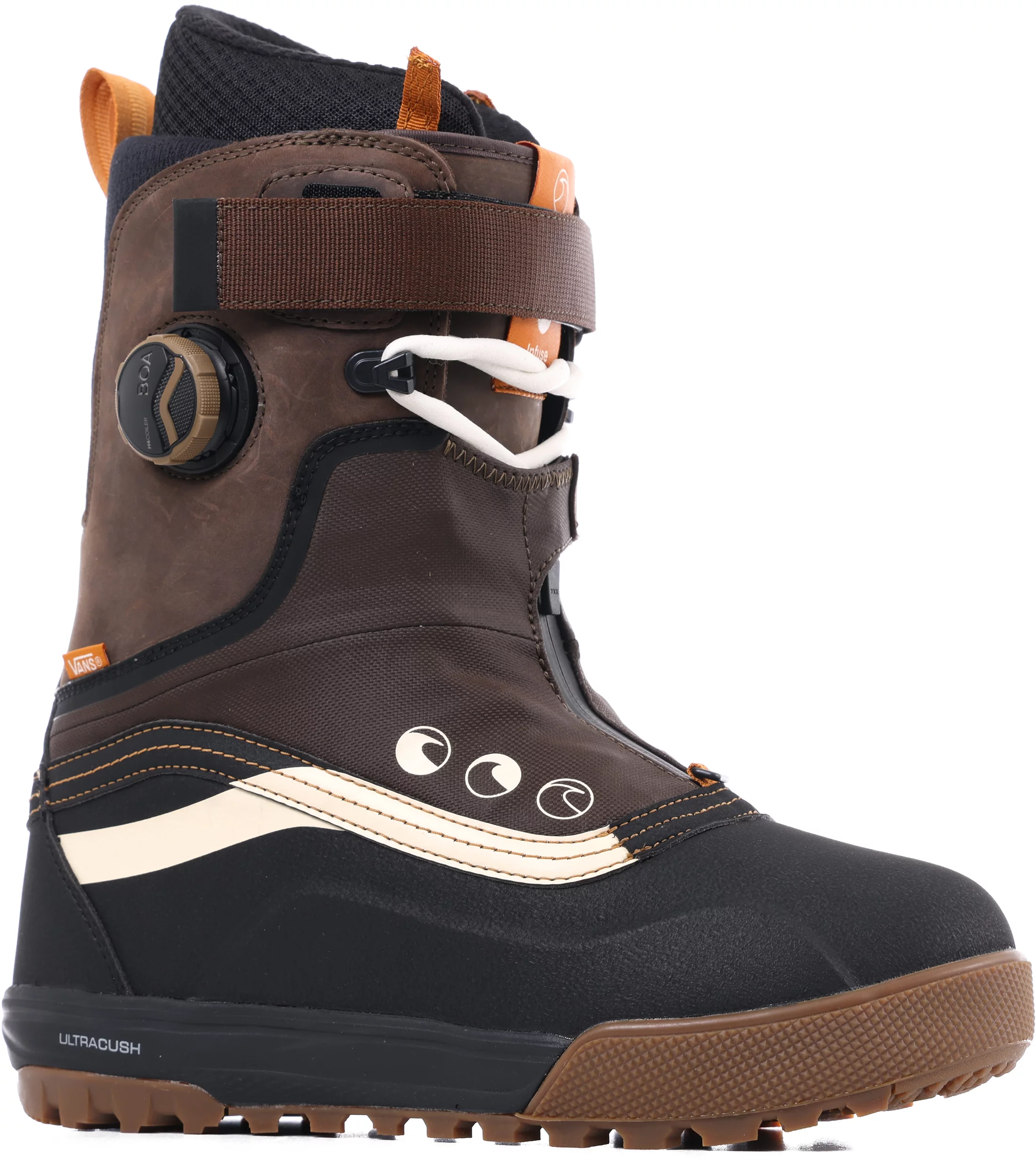売れ筋がひクリスマスプレゼント！ Snowboard Snowsurf Infuse Vans Boots brown/black - 2025 スノーボード