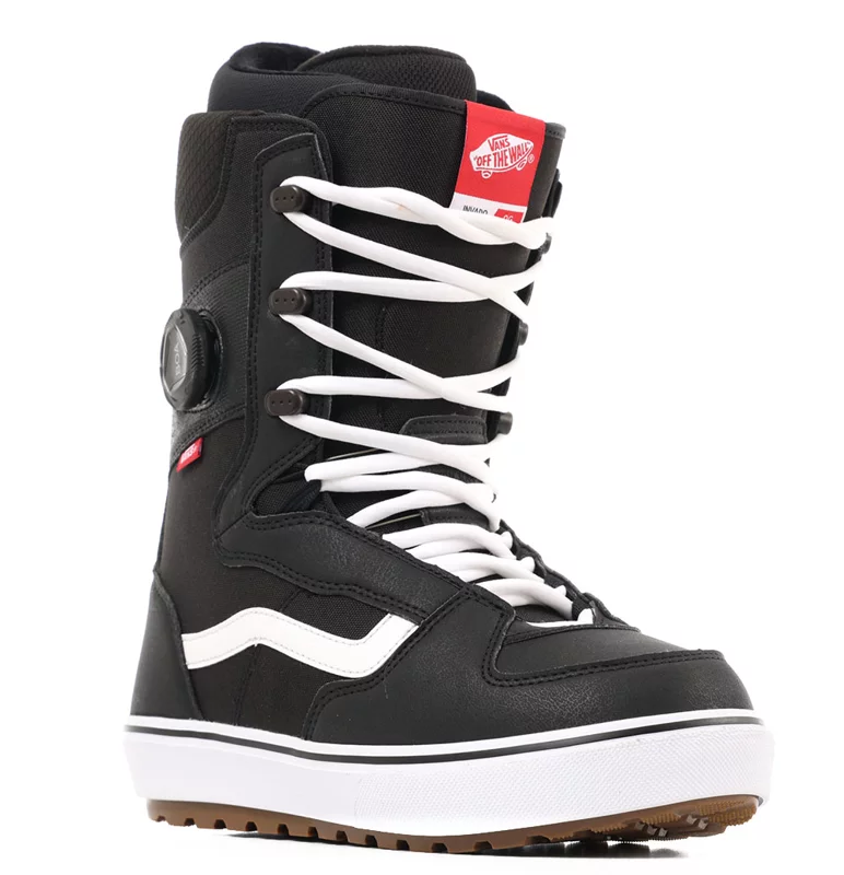 Vans Invado OG Snowboard Boots 2025 black white Tactics