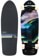 Sector 9 Fat Wave Fury 30.0" Complete Cruiser Skateboard - black trucks / white wheels