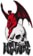 Welcome Nephilim 3" Sticker - black/red/white