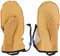 Burton Work Horse Leather Mitts - rawhide - palm