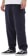 Bronze 56k Corduroy Relaxed Pants - navy - model