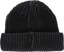 Thunder Script Patch Beanie - black/charcoal/blue - reverse