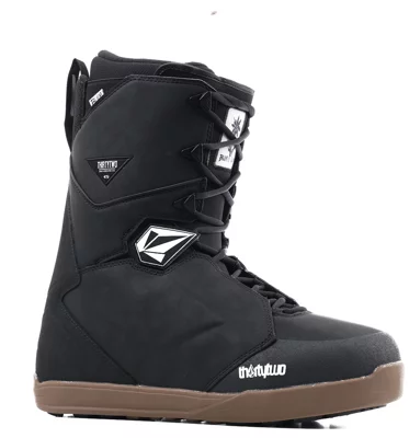 Thirtytwo Lashed Snowboard Boots 2025 - (volcom x blum x dlm) black/gum