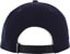 Spitfire Bighead Unstructured Snapback Hat - navy/white - reverse