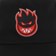 Spitfire Bighead Fill Trucker Hat - black/black/red/white - front detail