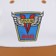 Venture Emblem Strapback Hat - white/dark khaki - reverse