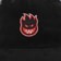 Spitfire Lil Bighead Fill Strapback Hat - black/black/red/white - front detail