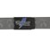 Thunder Bolt Script Jacquard Belt - grey/black/blue - front