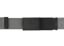 Thunder Bolt Script Jacquard Belt - grey/black/blue - front detail