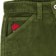 Spitfire Bighead Fill Corduroy Pants - olive - front detail
