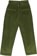 Spitfire Bighead Fill Corduroy Pants - olive - reverse