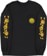 Anti-Hero Grimple Sleeve L/S T-Shirt - black/orange-yellow-black - alternate