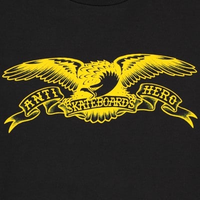 Anti-Hero Basic Eagle L/S T-Shirt - black/orange | Tactics