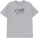 Anti-Hero Mosquito T-Shirt - heather grey/black
