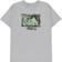 There Window T-Shirt - heather grey/green