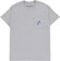 Thunder Bolt Script Pocket T-Shirt - sport grey/white-blue-black - front
