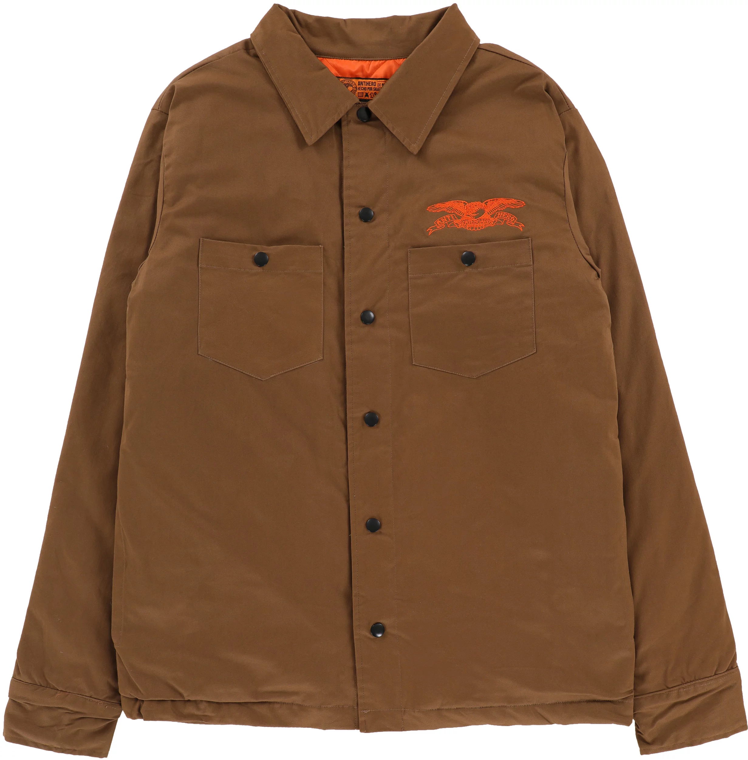 anti hero skateboard coach jacket