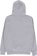 Spitfire Immortal Fire Emb Hoodie - grey heather - reverse