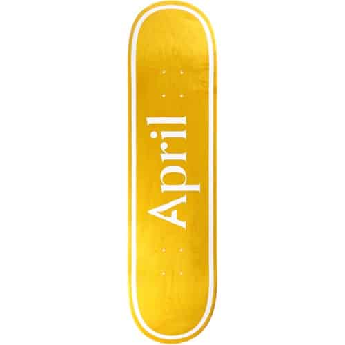 April OG Logo 8.0 Skateboard Deck | Tactics