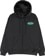 Manastash Cascade Original Logo Zip Hoodie - black - front