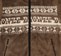 HUF Bronze 56K High Pile Full Zip - brown - front detail