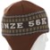 HUF Bronze 56K Flap Beanie - brown - side detail