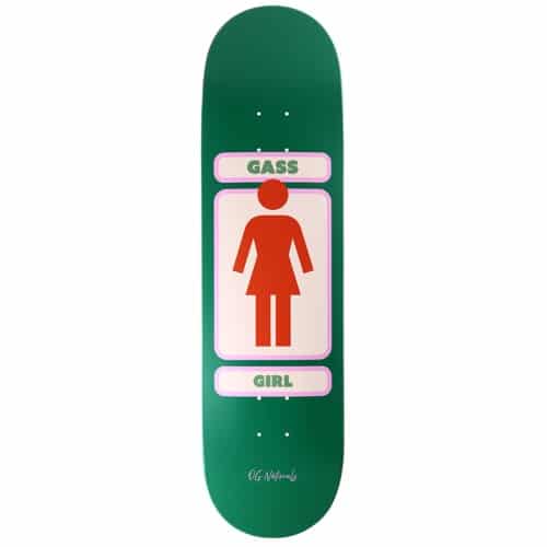 Girl Griffin Gass 93 Til 8.5 Skateboard Deck - og natural