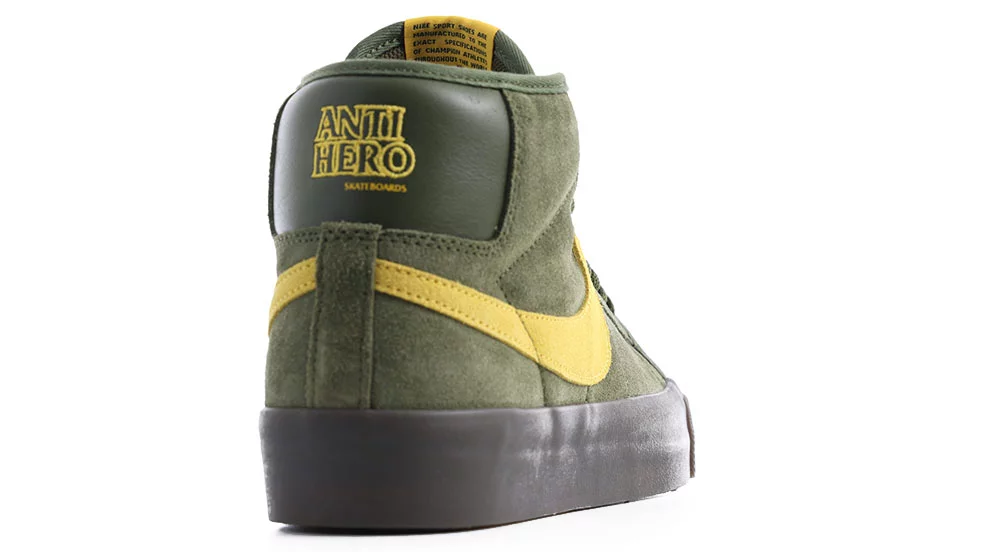 Zoom Blazer Mid QS - Anti-Hero (Rough Green / Amarillo